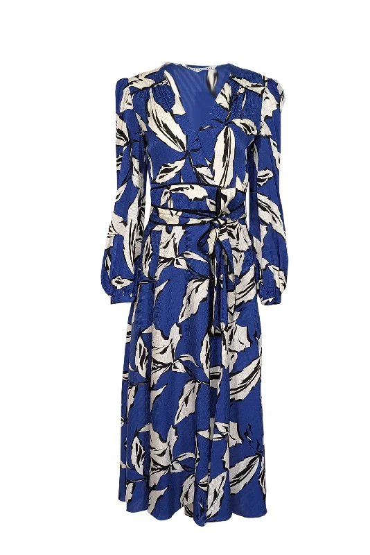 Maxi Women Dress with Floral Print for a Bohemian Vibe Maxi Women Dress with Floral Print for a Bohemian Vibe Veronica Beard - Cobalt Blue w/ Ivory & Black Botanical Print Silk Jacquard Dress Sz 2 Maxi Women Dress with Floral Print for a Bohemian Vibe Maxi Women Dress with Floral Print for a Bohemian Vibe Veronica Beard - Cobalt Blue w/ Ivory & Black Botanical Print Silk Jacquard Dress Sz 2