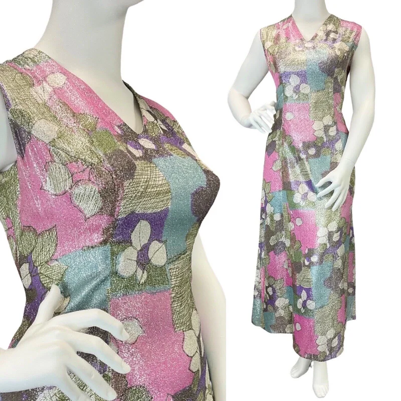 Lace - Embellished Women Dress for an Elegant and Sophisticated Appearance Lace - Embellished Women Dress for an Elegant and Sophisticated Appearance VINTAGE 60s 70s SILVER PINK BLUE LUREX PATCHWORK LEAFY DISCO PARTY MAXI DRESS 16 Lace - Embellished Women Dress for an Elegant and Sophisticated Appearance Lace - Embellished Women Dress for an Elegant and Sophisticated Appearance VINTAGE 60s 70s SILVER PINK BLUE LUREX PATCHWORK LEAFY DISCO PARTY MAXI DRESS 16