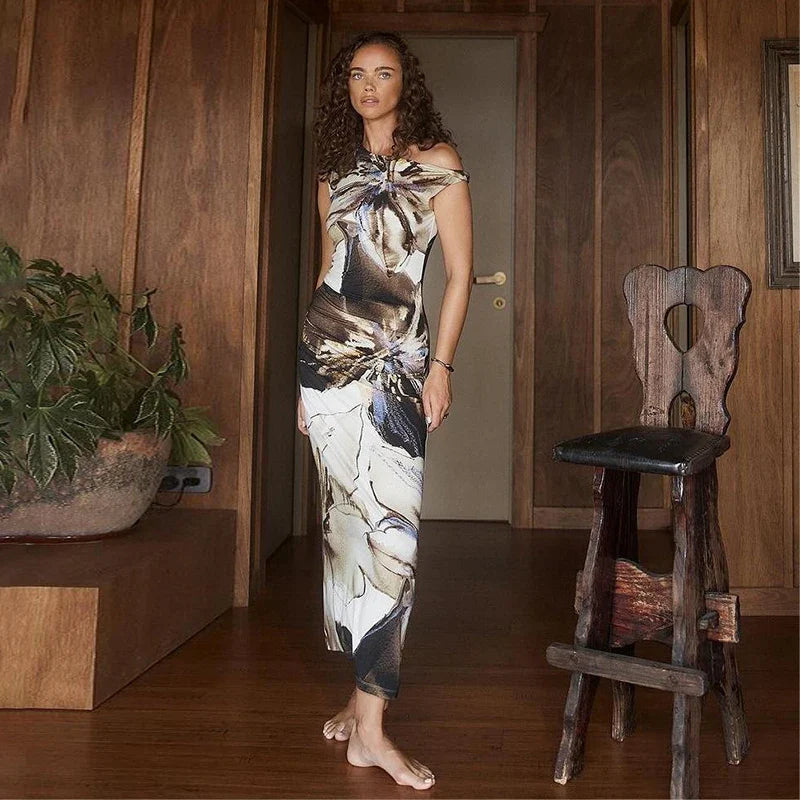 Velvet maxi dresses with long sleeves for winter weddingsAbstract Floral One Shoulder Elegant Wedding Party Summer Long Dress Women Maxi Dress Velvet maxi dresses with long sleeves for winter weddingsAbstract Floral One Shoulder Elegant Wedding Party Summer Long Dress Women Maxi Dress