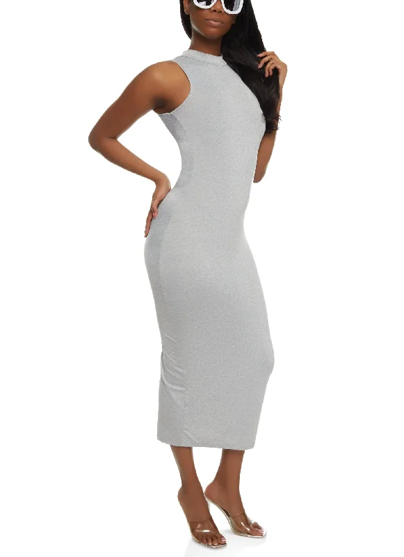 Maxi dresses with patchwork designs for a one - of - a - kind styleDaisy Sleeveless Mock Neck Maxi Dress Maxi dresses with patchwork designs for a one - of - a - kind styleDaisy Sleeveless Mock Neck Maxi Dress