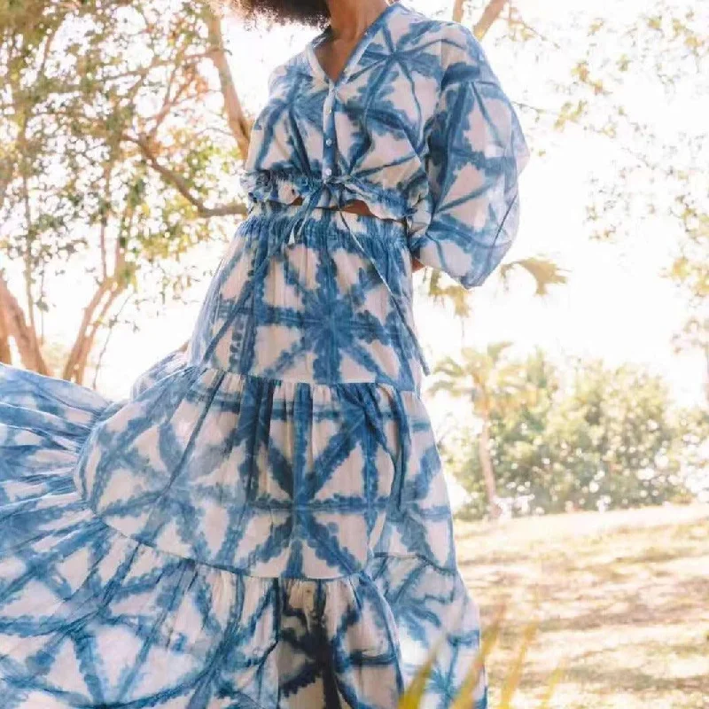 Floral print maxi dresses for summer garden partiesKittenAlarm - Kiersey Allover Print Two Piece Set Floral print maxi dresses for summer garden partiesKittenAlarm - Kiersey Allover Print Two Piece Set