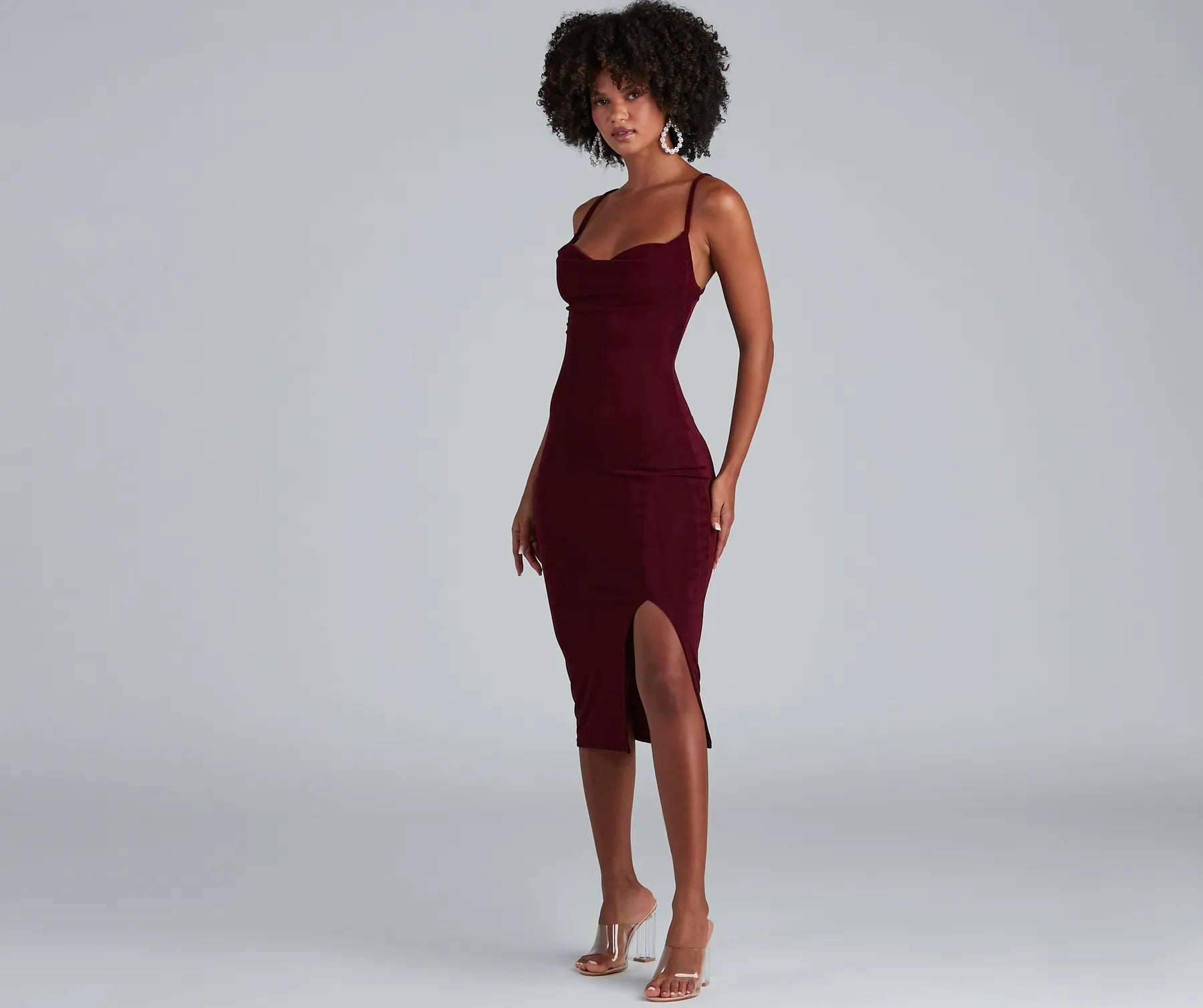 Midi dresses with fringe details for a fun and energetic styleCurves Ahead Midi Bodycon Dress Midi dresses with fringe details for a fun and energetic styleCurves Ahead Midi Bodycon Dress