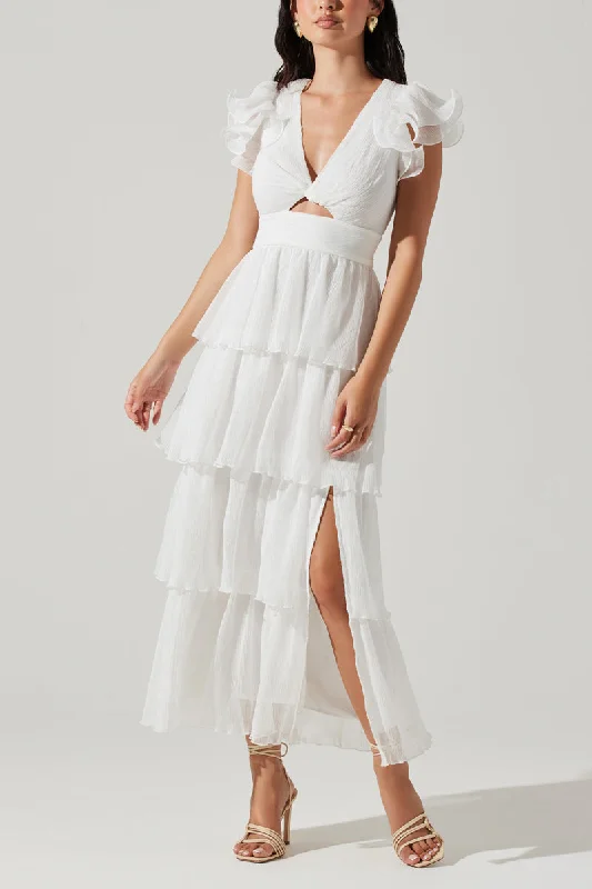 Maxi - inspired midi dresses with flowing fabrics for a beachy vibeEmporia Pleated Tiered Midi Dress Maxi - inspired midi dresses with flowing fabrics for a beachy vibeEmporia Pleated Tiered Midi Dress