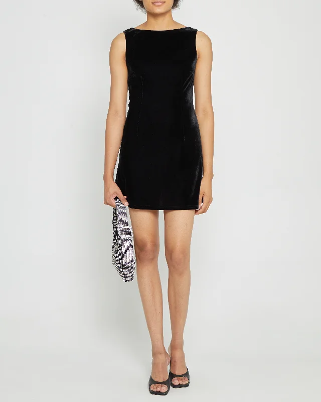 Midi dresses with satin - finish fabrics for a luxurious feelWilson Velvet Dress