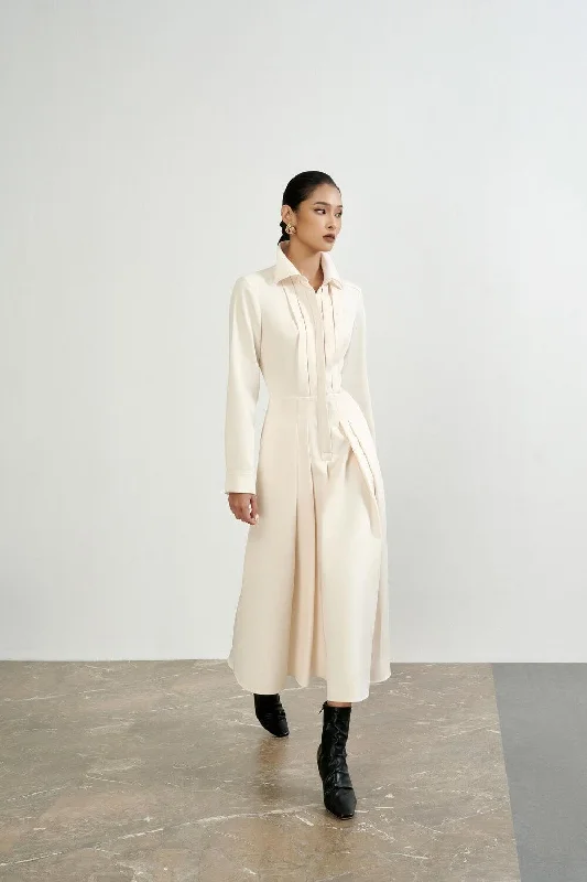 Midi dresses with mesh inserts for a trendy and breathable optionKane Long Sleeves Dress Midi dresses with mesh inserts for a trendy and breathable optionKane Long Sleeves Dress