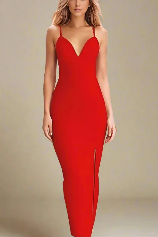 Midi dresses with off - the - shoulder necklines for a flirty lookMilan Bandage Midi Dress - Lipstick Red Midi dresses with off - the - shoulder necklines for a flirty lookMilan Bandage Midi Dress - Lipstick Red
