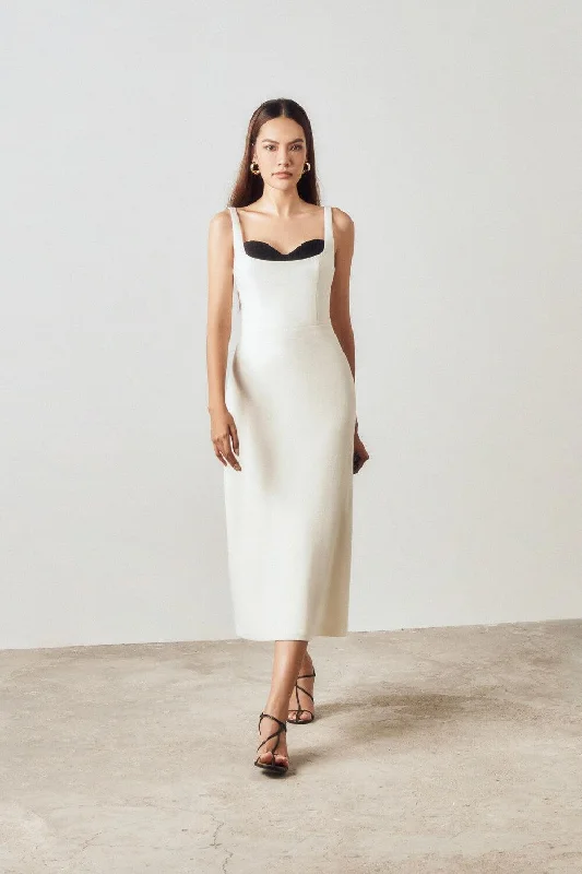 Midi dresses with lace - up fronts for a unique and adjustable stylePaxton A-line Strappy Linen Midi Dress Midi dresses with lace - up fronts for a unique and adjustable stylePaxton A-line Strappy Linen Midi Dress