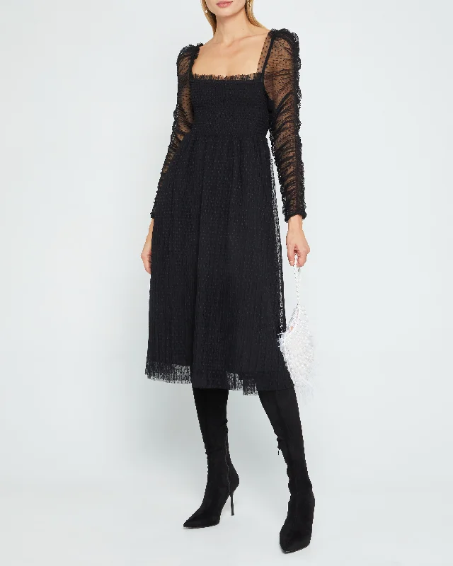 Midi dresses with denim fabric for a casual yet stylish day outRain Dress