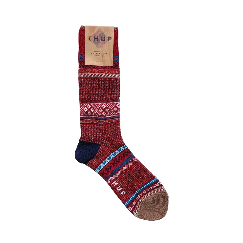 Oversized Denim Top for a Relaxed and Casual VibeChup Socks Spring Stippling (Crimson) Oversized Denim Top for a Relaxed and Casual VibeChup Socks Spring Stippling (Crimson)