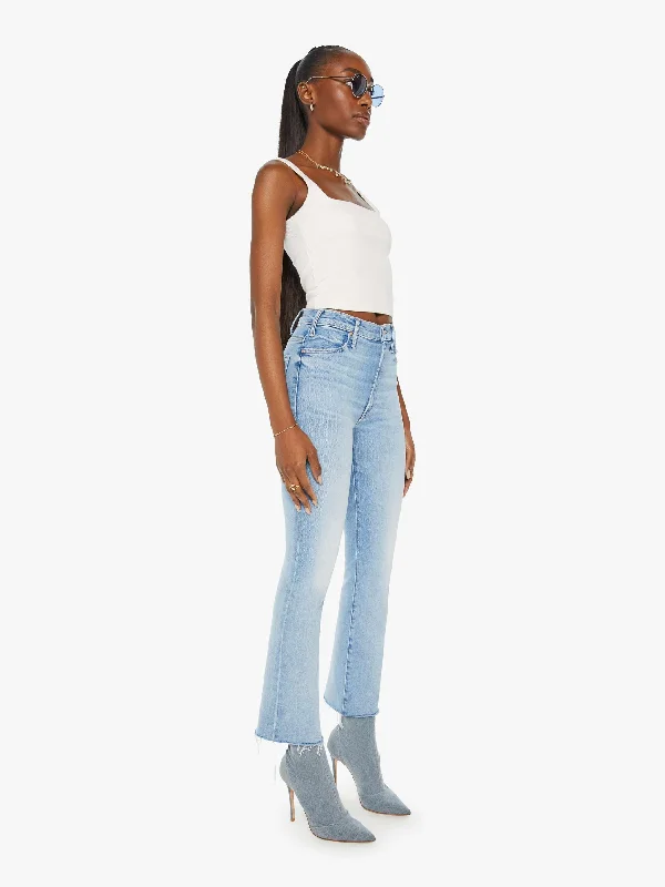 Button - Down Denim Top with a Classic DesignThe Hustler Ankle Fray - One Last Trip