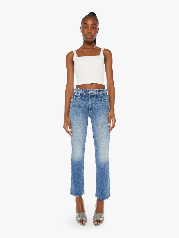 Denim Top with a Collared Neckline for a Preppy StyleThe Insider Flood - Metal Magic Denim Top with a Collared Neckline for a Preppy StyleThe Insider Flood - Metal Magic