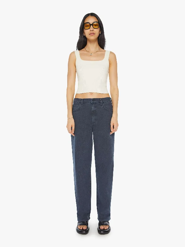 Denim Top with a Metallic Accent for a Shiny LookThe Spitfire Sneak - Faded Black