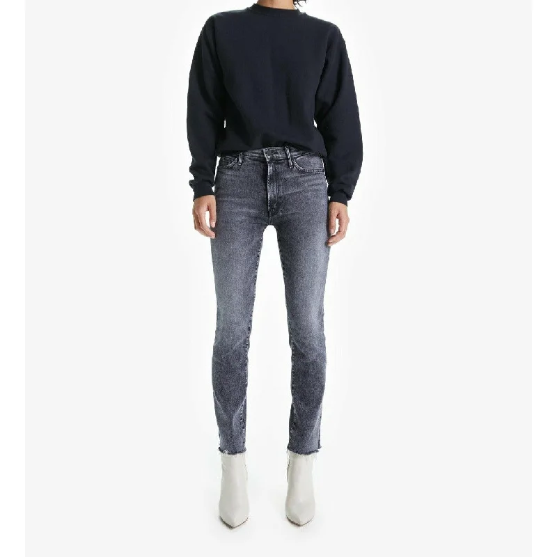 Women's pants with moisture - wicking technology High - rise flare women jeans for a 70s - inspired look High Waisted Rascal Ankle Snip