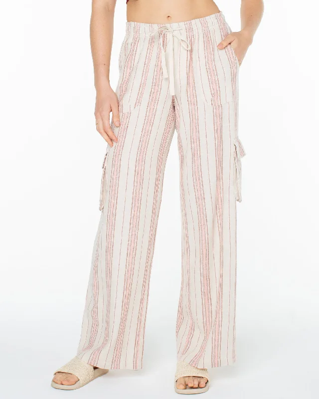 Women's pants for family gatherings Embroidered women jeans with intricate patterns Lagoon Pull-On Pants - Pink Champagne Women's pants for family gatherings Embroidered women jeans with intricate patterns Lagoon Pull-On Pants - Pink Champagne
