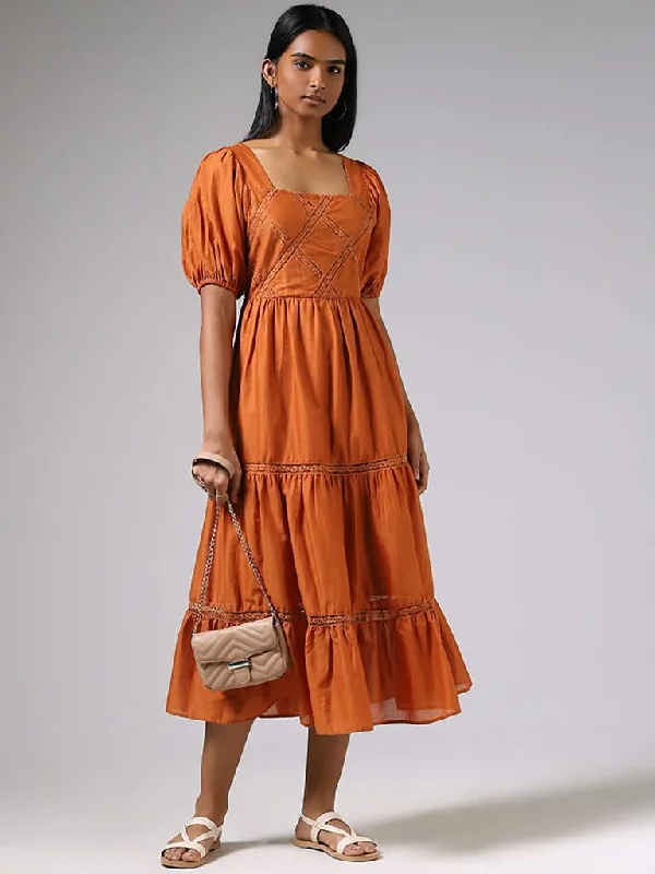 Women's long - sleeve jumpsuit pants Straight - leg women jeans with a classic and timeless appeal LOV Tangerine Lace Insert Tiered Dress Women's long - sleeve jumpsuit pants Straight - leg women jeans with a classic and timeless appeal LOV Tangerine Lace Insert Tiered Dress