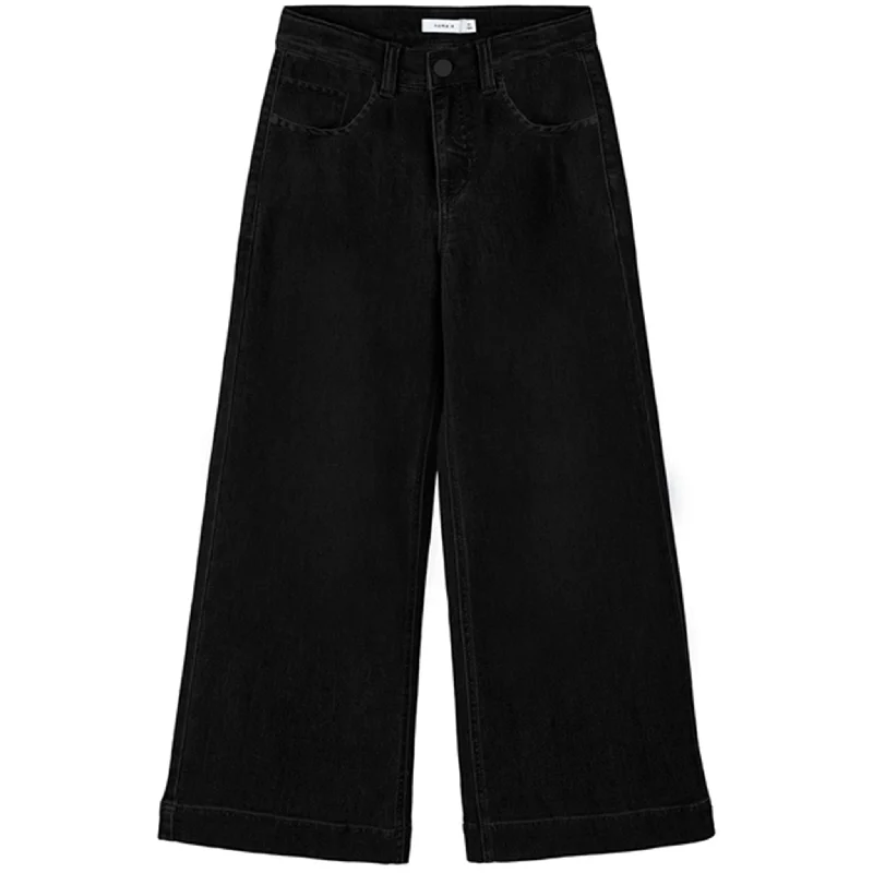Women's velvet party pants Embellished women jeans with studs or rhinestones for a glamorous touch Name it Black Denim Rose Wide Jeans Noos Women's velvet party pants Embellished women jeans with studs or rhinestones for a glamorous touch Name it Black Denim Rose Wide Jeans Noos