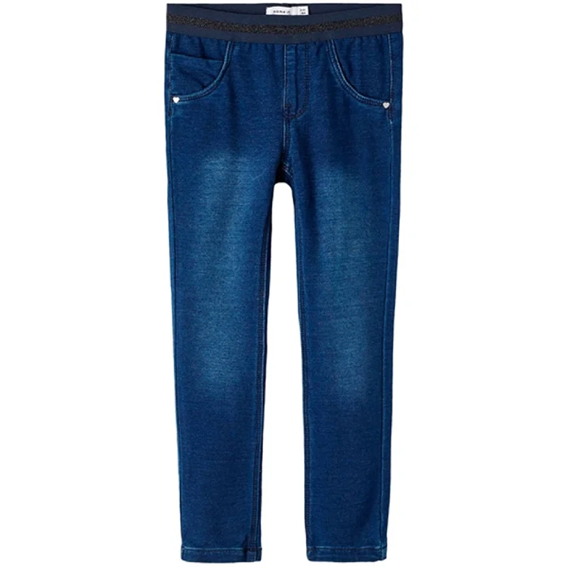 Women's pants for music festivals Ripped women jeans for a rebellious and fashion - forward style Name it Dark Blue Denim Salli Slim Jeans Noos Women's pants for music festivals Ripped women jeans for a rebellious and fashion - forward style Name it Dark Blue Denim Salli Slim Jeans Noos
