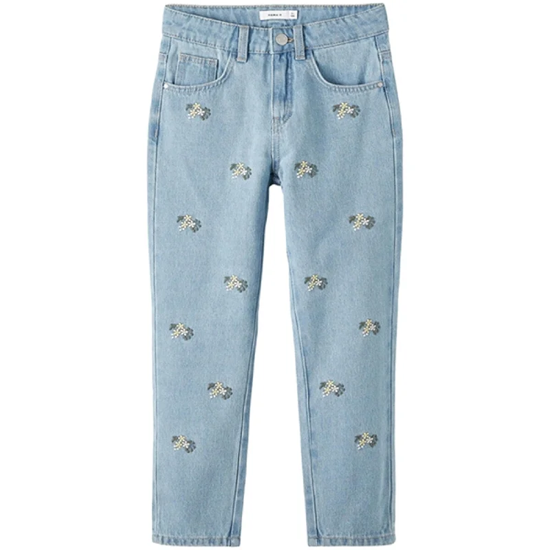 Women's pants for skiing Stretch women jeans for enhanced mobility and comfort Name it Light Blue Denim Bella Jeans Women's pants for skiing Stretch women jeans for enhanced mobility and comfort Name it Light Blue Denim Bella Jeans