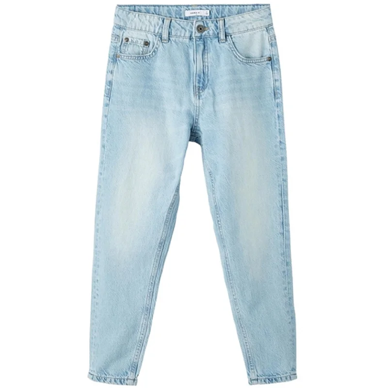 Women's pants with stretch panels Light - wash women jeans for a fresh and summery appearance Name it Light Blue Denim Ben Tapered Jeans Noos Women's pants with stretch panels Light - wash women jeans for a fresh and summery appearance Name it Light Blue Denim Ben Tapered Jeans Noos