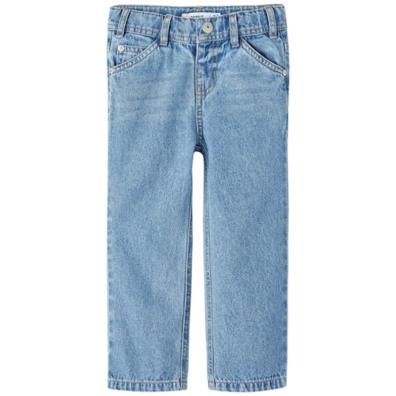 Women's winter - warm fleece - lined pants Bootcut women jeans to complement various shoe styles Name it Light Blue Denim Ryan Straight Jeans Women's winter - warm fleece - lined pants Bootcut women jeans to complement various shoe styles Name it Light Blue Denim Ryan Straight Jeans