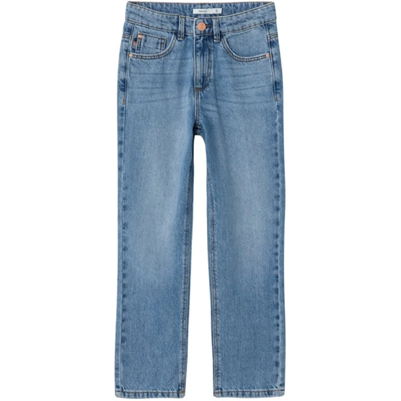 Women's polyester workout pants Button - fly women jeans with a traditional touch Name it Medium Blue Denim Rose Straight Jeans Noos Women's polyester workout pants Button - fly women jeans with a traditional touch Name it Medium Blue Denim Rose Straight Jeans Noos
