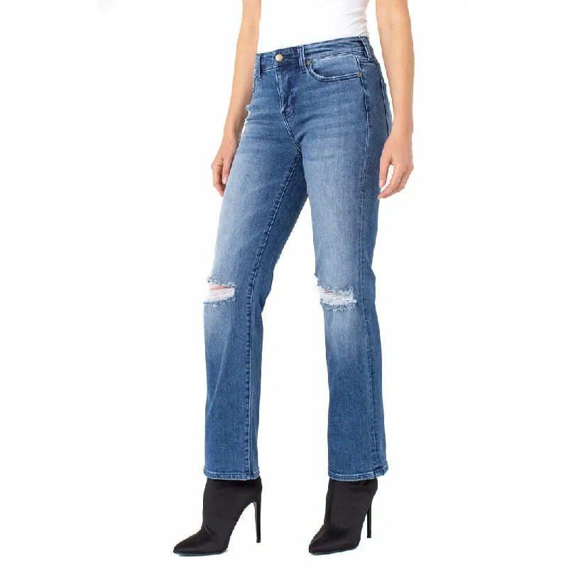 Women's wide - leg dress pants Bootcut women jeans to complement various shoe styles Sadie Straight With Destruction Women's wide - leg dress pants Bootcut women jeans to complement various shoe styles Sadie Straight With Destruction