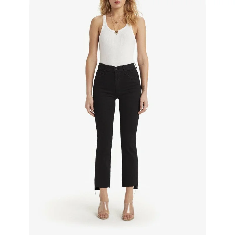 Women's printed floral pants High - waisted women jeans for a flattering silhouette The Insider Crop Step in Not Guilty