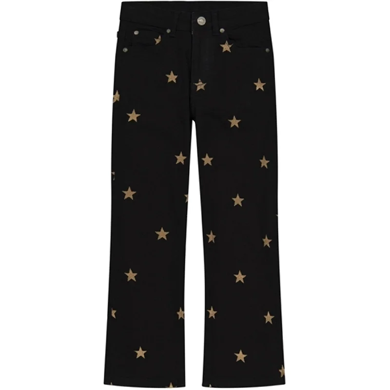 Women's pants for travel Embellished women jeans with studs or rhinestones for a glamorous touch The New Black Denim Ingbritt Straight Jeans Women's pants for travel Embellished women jeans with studs or rhinestones for a glamorous touch The New Black Denim Ingbritt Straight Jeans