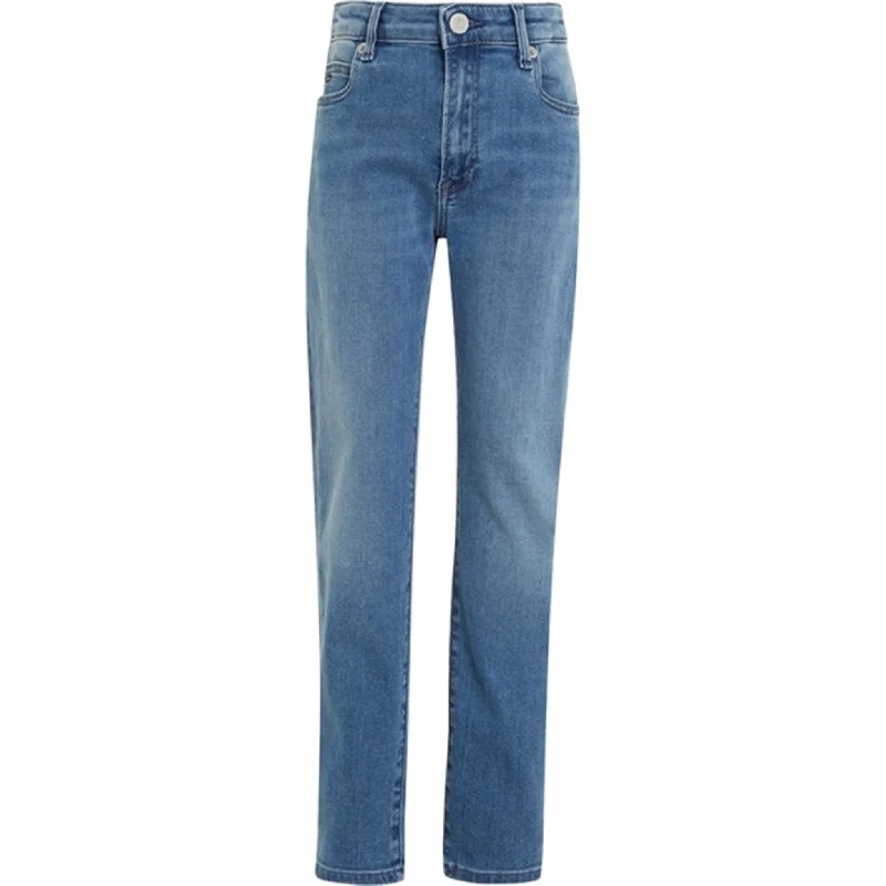 Women's pants for garden parties Colored women jeans in vibrant hues like red and yellow Tommy Hilfiger Modern Straight Jeans Denimmaldivemid