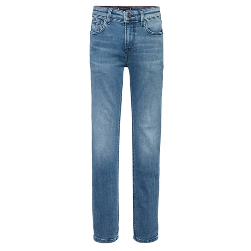 Women's eco - friendly organic pants Mom jeans for a nostalgic and casual look Tommy Hilfiger Scanton Jeans Steel Grey Women's eco - friendly organic pants Mom jeans for a nostalgic and casual look Tommy Hilfiger Scanton Jeans Steel Grey