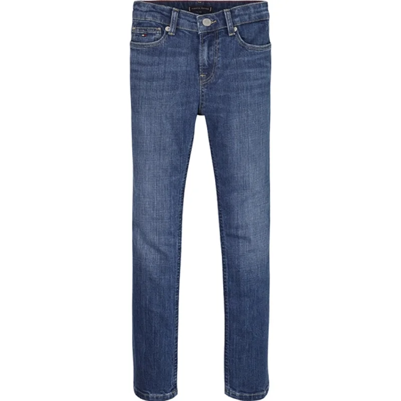 Women's belt - looped work pants Stretch women jeans for enhanced mobility and comfort Tommy Hilfiger Scanton Slim Jeans Mediumused Women's belt - looped work pants Stretch women jeans for enhanced mobility and comfort Tommy Hilfiger Scanton Slim Jeans Mediumused
