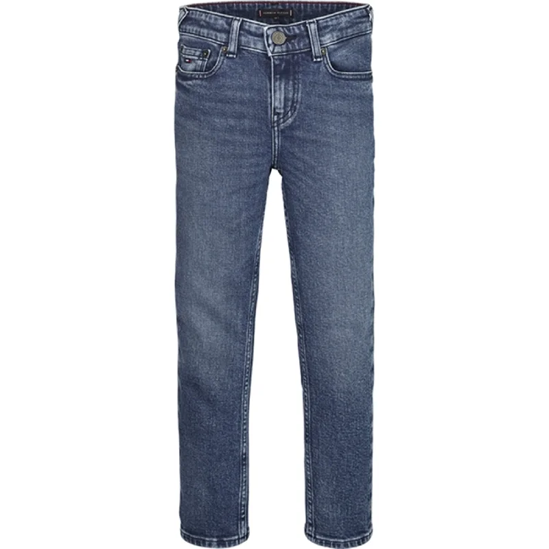 Women's pants with stretch panels Light - wash women jeans for a fresh and summery appearance Tommy Hilfiger Scanton Y Jeans Darkvintage Women's pants with stretch panels Light - wash women jeans for a fresh and summery appearance Tommy Hilfiger Scanton Y Jeans Darkvintage