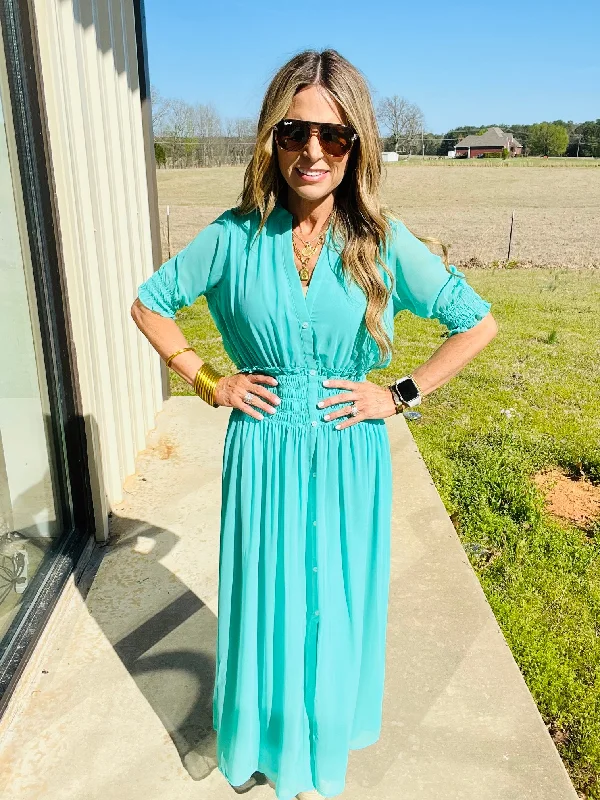 Cotton maxi dresses for a comfortable and everyday - wear optionARRIVING LATE DRESS