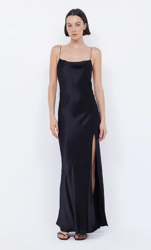 Maxi dresses with off - the - shoulder styles for a romantic and breezy lookAYALA COWL MAXI DRESS - BLACK Maxi dresses with off - the - shoulder styles for a romantic and breezy lookAYALA COWL MAXI DRESS - BLACK
