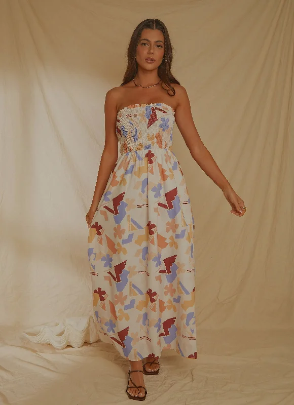 Maxi dresses with off - the - shoulder styles for a romantic and breezy lookHoliday Sun Maxi Dress - Abstract Resort Maxi dresses with off - the - shoulder styles for a romantic and breezy lookHoliday Sun Maxi Dress - Abstract Resort