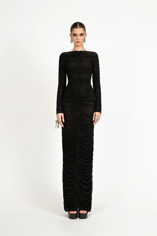 Maxi dresses with an asymmetric hem for a fashion - forward and eye - catching designKALYSSA DRESS Maxi dresses with an asymmetric hem for a fashion - forward and eye - catching designKALYSSA DRESS