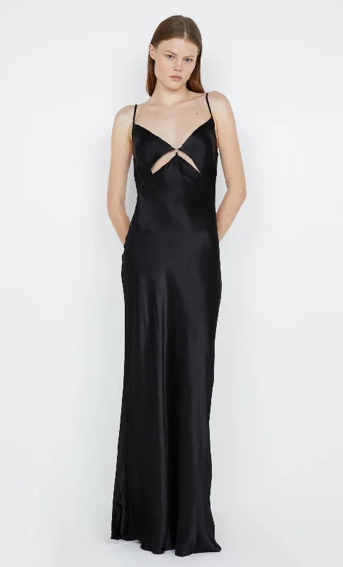 Maxi dresses with patchwork designs for a one - of - a - kind styleMARGAUX MAXI DRESS - BLACK Maxi dresses with patchwork designs for a one - of - a - kind styleMARGAUX MAXI DRESS - BLACK