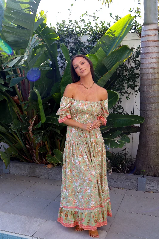 Maxi dresses with beaded embellishments for a fancy and luxurious eventSerena Maxi