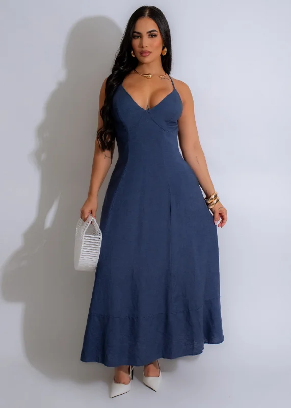 Maxi dresses with embroidered floral motifs for a unique designSerene Dreams Maxi Dress Blue Maxi dresses with embroidered floral motifs for a unique designSerene Dreams Maxi Dress Blue