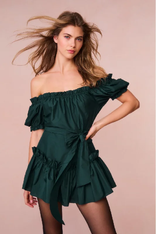 Linen mini dresses for a breathable summer optionEstine Taffeta Mini Dress