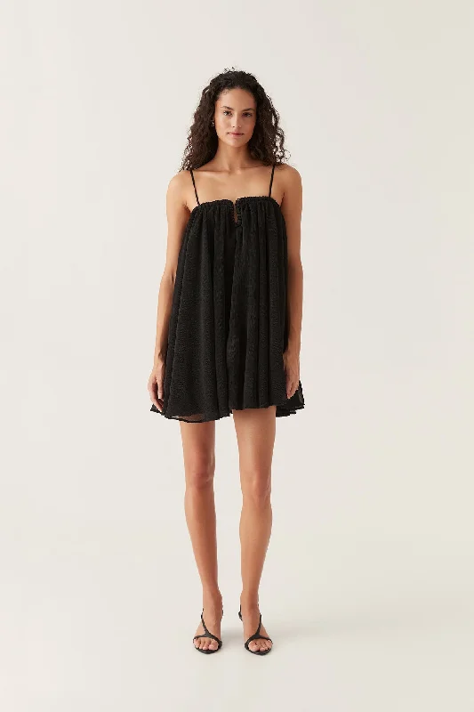 Mini dresses with fringe for a bohemian styleFiligree Sweetheart Mini Dress