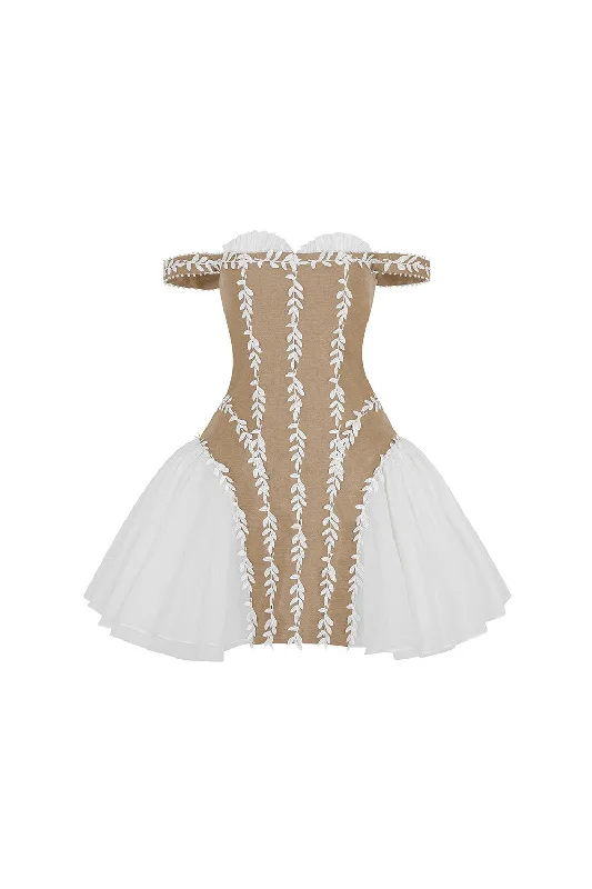 Strapless mini dresses for a beach vacationJosette Fit and Flare Off-Shoulder Taffeta Mini Dress Strapless mini dresses for a beach vacationJosette Fit and Flare Off-Shoulder Taffeta Mini Dress