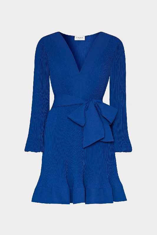 Leather mini dresses for a edgy styleLiv Pleated Dress