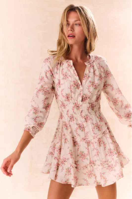 Sequined mini dresses for New Year's EveMellini Floral Cotton Mini Dress