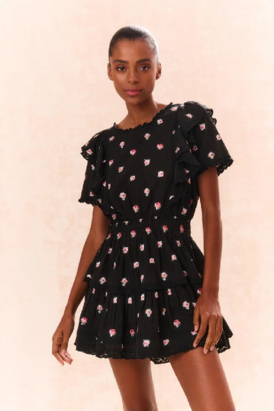 Mini dresses with embroidered details for a unique touchNatasha Cotton Floral Dress