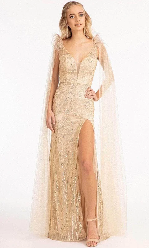 Cotton wedding guest dresses with smocked details for a casual weddingGLS by Gloria GL3047 - Draping Sash Evening Gown Cotton wedding guest dresses with smocked details for a casual weddingGLS by Gloria GL3047 - Draping Sash Evening Gown