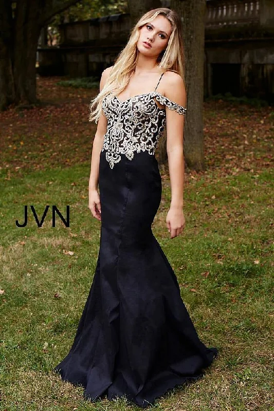 Tea - length wedding guest dresses with polka dot patternsJovani Long Prom Dress Sale Tea - length wedding guest dresses with polka dot patternsJovani Long Prom Dress Sale