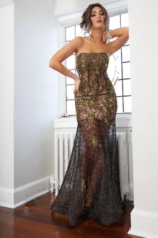 Bodycon dress with a belted waist for a defined figureJovani 78422 Radiant Strapless Mermaid Long Prom Dress Bodycon dress with a belted waist for a defined figureJovani 78422 Radiant Strapless Mermaid Long Prom Dress
