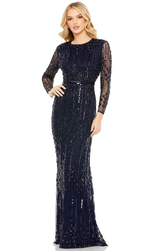 Bow - backed wedding guest dresses in silk for a luxurious feelMac Duggal 93781 - Sequin-Embellished Evening Gown Bow - backed wedding guest dresses in silk for a luxurious feelMac Duggal 93781 - Sequin-Embellished Evening Gown