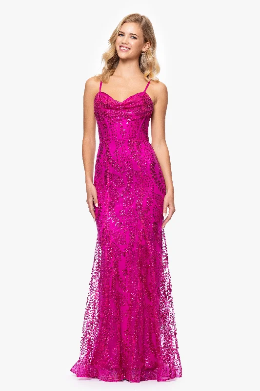 Velvet cocktail dresses with long sleeves for winter galas"Marissa" Long Glitter Mesh Lace Up Back Gown (Copy) Velvet cocktail dresses with long sleeves for winter galas"Marissa" Long Glitter Mesh Lace Up Back Gown (Copy)